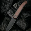 WE Smooth Sentinel Black With Cuibourtia Wood Inlay -KNIFE LOUNGE Sales 1633924409207560