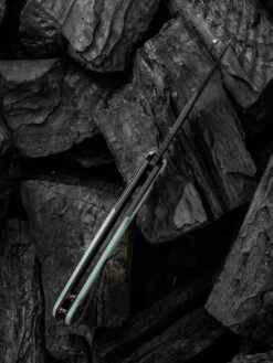 WE Knife Snick Black Titanium Handle & Natural G10 Inlay 16 WE Knife Snick Black Titanium Handle & Natural G10 Inlay -KNIFE LOUNGE Sales 1636592563215832