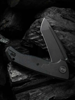WE Knife Press Check Black Titanium Tanto -KNIFE LOUNGE Sales 1649916031512089
