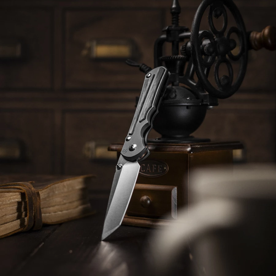 Chris Reeve Inkosi Micarta Schwarz Glass Blasted 3 Chris Reeve Inkosi Micarta Schwarz Glass Blasted