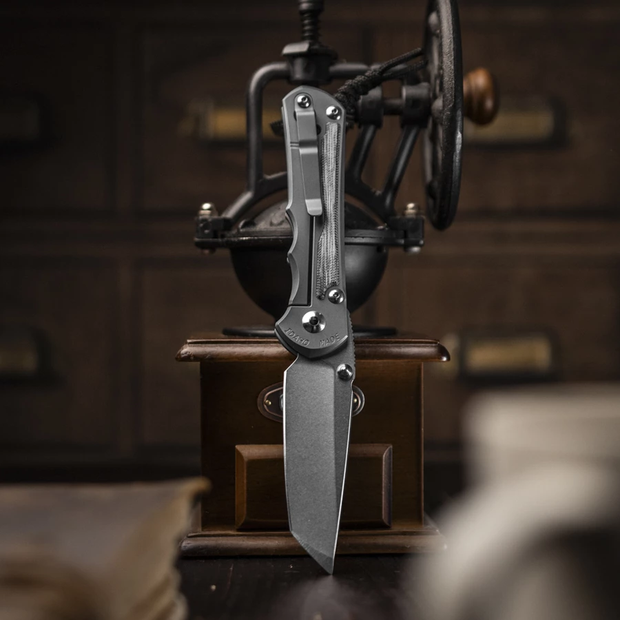 Chris Reeve Inkosi Micarta Schwarz Glass Blasted 4 Chris Reeve Inkosi Micarta Schwarz Glass Blasted - Image 2