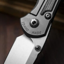 Chris Reeve Inkosi Micarta Schwarz Glass Blasted 11 Chris Reeve Inkosi Micarta Schwarz Glass Blasted -KNIFE LOUNGE Sales 2023 09 KnifeLounge CRK Inkosi 4