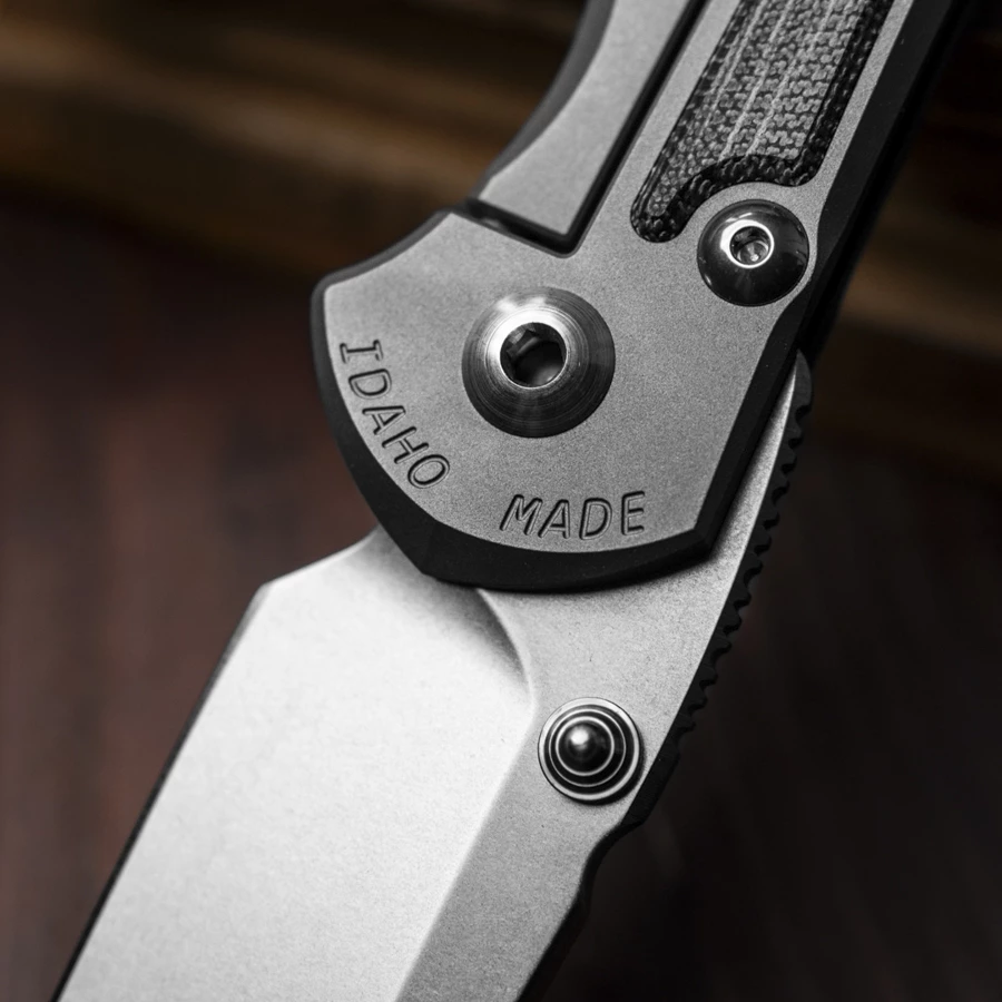 Chris Reeve Inkosi Micarta Schwarz Glass Blasted 7 Chris Reeve Inkosi Micarta Schwarz Glass Blasted - Image 5