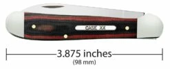 Case Black Red Micarta Smooth Copperhead -KNIFE LOUNGE Sales 27851 c sp knife 331 10249w ss copperhead pt01
