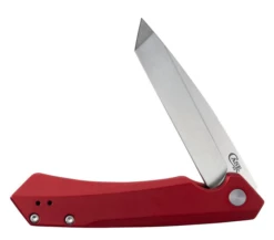 Case Kinzua Red Anodized Aluminum S35VN Tanto -KNIFE LOUNGE Sales 64664 c sp knife 336 kinzua s35vn main 700x700
