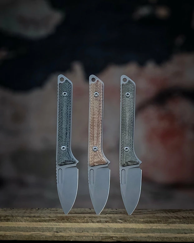 Combat Beads Scout Medic Natural Micarta 6 Combat Beads Scout Medic Natural Micarta - Image 4