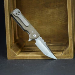 Chaves Knives T.A.K. Micarta Grün -KNIFE LOUNGE Sales Chaves TAK 5