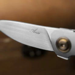 Anso Of Denmark Isola Micarta Inlay 9 Anso Of Denmark Isola Micarta Inlay -KNIFE LOUNGE Sales Isola Inlay 5