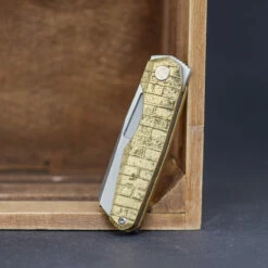 Vero Engineering Neuron Brass Brick 8 Vero Engineering Neuron Brass Brick -KNIFE LOUNGE Sales Vero Neuron 14