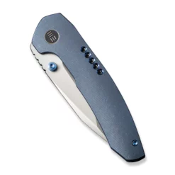 WE Knife Trogon Blue Titanium -KNIFE LOUNGE Sales WE22002B 1 Trogon 4 600x