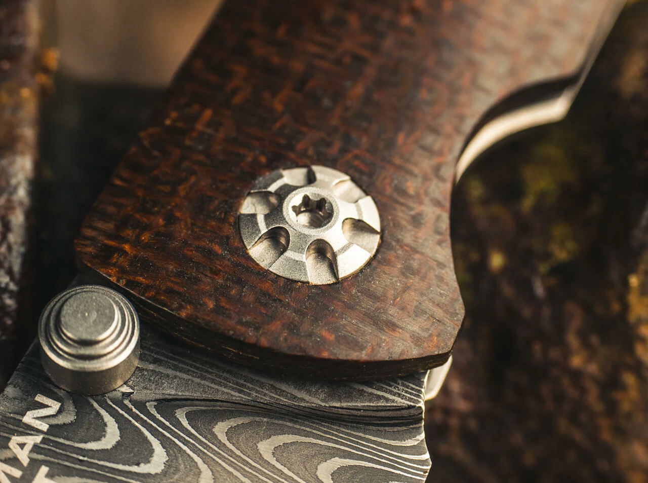 Böker M4 Sherman Damascus 7 Böker M4 Sherman Damascus - Image 5