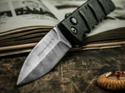 Böker Plus AKS-74 Spearpoint Damascus -KNIFE LOUNGE Sales boeker plus aks 74 spearpoint damast 01kals75dam 3