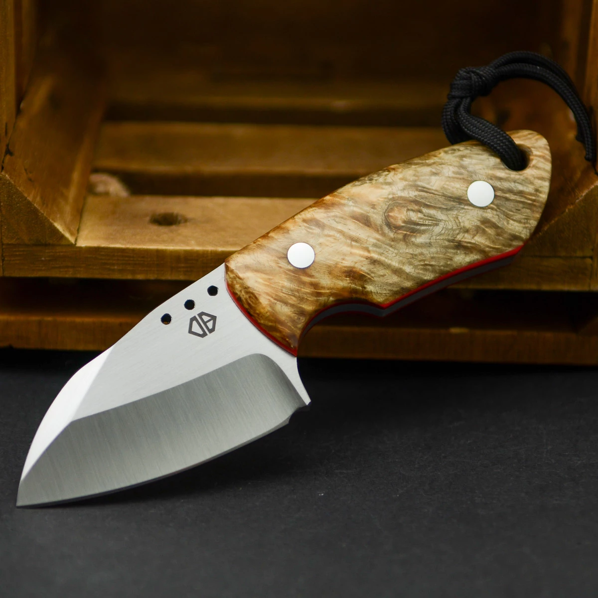 DB Blades Brute Amboyna Burl 3 DB Blades Brute Amboyna Burl