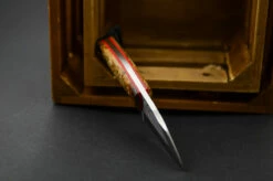 DB Blades Brute Amboyna Burl 7 DB Blades Brute Amboyna Burl -KNIFE LOUNGE Sales brute micarta 8