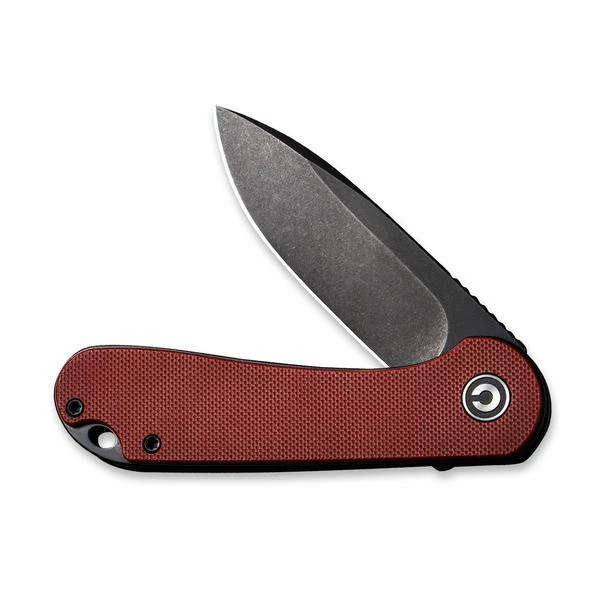 Civivi Elementum Burgundy G10 Handle 5 Civivi Elementum Burgundy G10 Handle - Image 3
