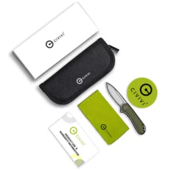 Civivi Altus Green Aluminium -KNIFE LOUNGE Sales civivi altus button lock knife green aluminum handle 297 black stonewashed nitro v blade c20076 5 284197 500x