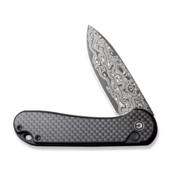 Civivi Button Lock Elementum II Twill Carbon Fiber Overlay On Black G10 14 Civivi Button Lock Elementum II Twill Carbon Fiber Overlay On Black G10 -KNIFE LOUNGE Sales civivi button lock elementum ii pocket knife twill carbon fiber overlay on black g10 handle 296 damascus blade c18062pb ds1 694546 500x