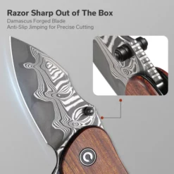 Civivi Gordo  -KNIFE LOUNGE Sales civivi gordo flipper knife wood handle 251 damascus blade c22018c ds1 963224 700x