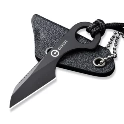Civivi Gramis Black -KNIFE LOUNGE Sales civivi gramis fixed blade knife black 14c28n blade with 1pc black kydex sheath 1pc plain bead chain 1pc black lanyard c23004 1 570154 600x