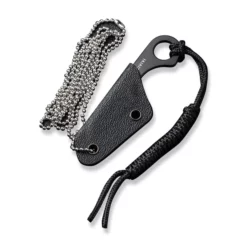 Civivi Gramis Black -KNIFE LOUNGE Sales civivi gramis fixed blade knife black 14c28n blade with 1pc black kydex sheath 1pc plain bead chain 1pc black lanyard c23004 1 690054 600x