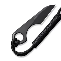 Civivi Gramis Black -KNIFE LOUNGE Sales civivi gramis fixed blade knife black 14c28n blade with 1pc black kydex sheath 1pc plain bead chain 1pc black lanyard c23004 1 780488 600x