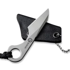 Civivi Gramis Satin -KNIFE LOUNGE Sales civivi gramis fixed blade knife satin finished 14c28n blade with 1pc black kydex sheath 1pc plain bead chain 1pc black lanyard c23004 2 219428 600x