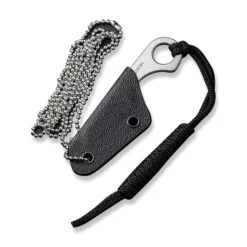 Civivi Gramis Satin -KNIFE LOUNGE Sales civivi gramis fixed blade knife satin finished 14c28n blade with 1pc black kydex sheath 1pc plain bead chain 1pc black lanyard c23004 2 827190 600x