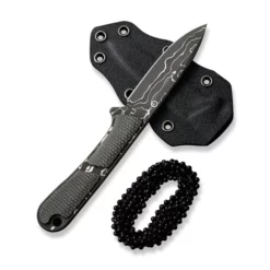 Civivi Mini Elementum Fixed 21 Civivi Mini Elementum Fixed -KNIFE LOUNGE Sales civivi mini elementum fixed blade knife dark green canvas micarta handle 224 damascus blade c23010 ds1 979957 700x