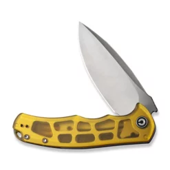 Civivi Praxis Polished Ultem  -KNIFE LOUNGE Sales civivi praxis flipper knife polished ultem handle 375 satin finished 9cr18mov blade c803l 894040 600x