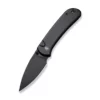 Civivi Qubit Black Aluminum 1 Civivi Qubit Black Aluminum -KNIFE LOUNGE Sales civivi qubit button lock knife black aluminum handle 298 black stonewashed 14c28n blade c22030e 1 791346 500x
