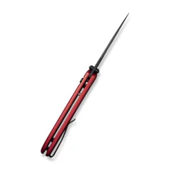 Civivi Qubit Red Aluminium 19 Civivi Qubit Red Aluminium -KNIFE LOUNGE Sales civivi qubit button lock knife red aluminum handle 298 black stonewashed 14c28n blade c22030e 2 839905 500x