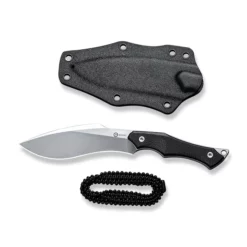 CIVIVI Vaquita II Fixed Black G10 -KNIFE LOUNGE Sales civivi vaquita ii fixed blade knife black g10 handle 32 satin finished nitro v blade c047c 1 706354 700x