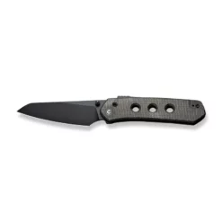 Civivi Vision FG Micarta Dark Green -KNIFE LOUNGE Sales civivi vision fg thumb stud knife dark green canvas micarta handle 354 black nitro v blade c22036 3 569409 800x