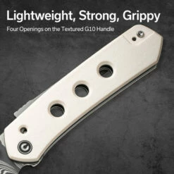 Civivi Vision FG  -KNIFE LOUNGE Sales civivi vision fg thumb stud knife ivory g10 handle 354 damascus blade c22036 ds1 472339 700x