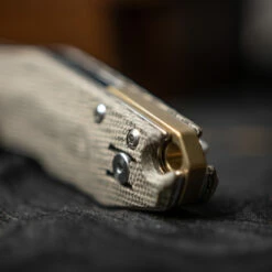 GiantMouse ACE Nazca Green Canvas Micarta 12 GiantMouse ACE Nazca Green Canvas Micarta -KNIFE LOUNGE Sales img 1355