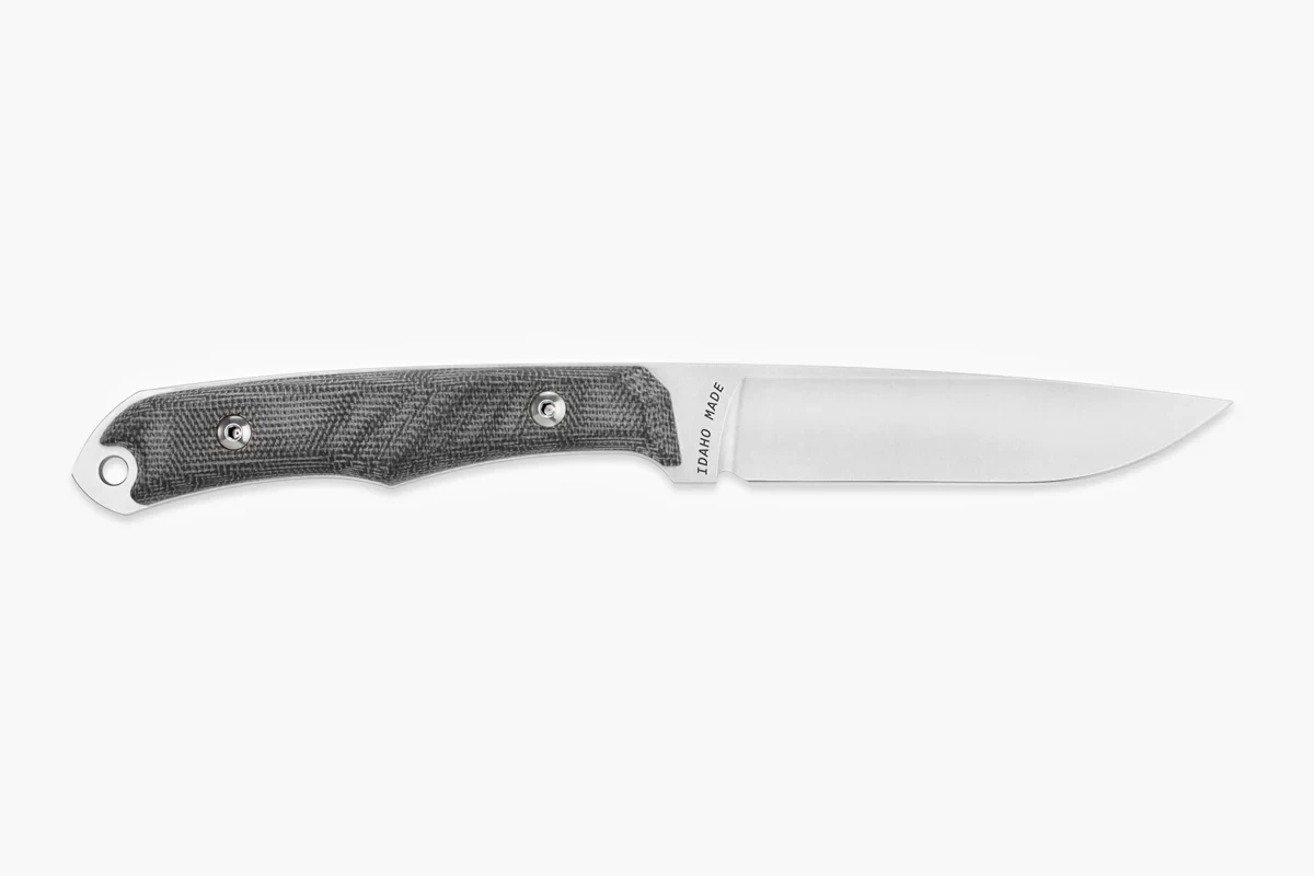 Chris Reeve Inyoni Black Canvas Micarta Drop Point 4 Chris Reeve Inyoni Black Canvas Micarta Drop Point - Image 2