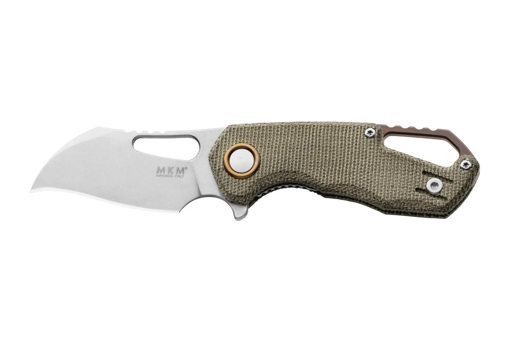 MKM Isonzo M390 Green Micarta Hawkbill 3 MKM Isonzo M390 Green Micarta Hawkbill