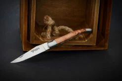 Laguiole En Aubrac Juniper Premium 12cm -KNIFE LOUNGE Sales laguiolewacholderdoppelplatine