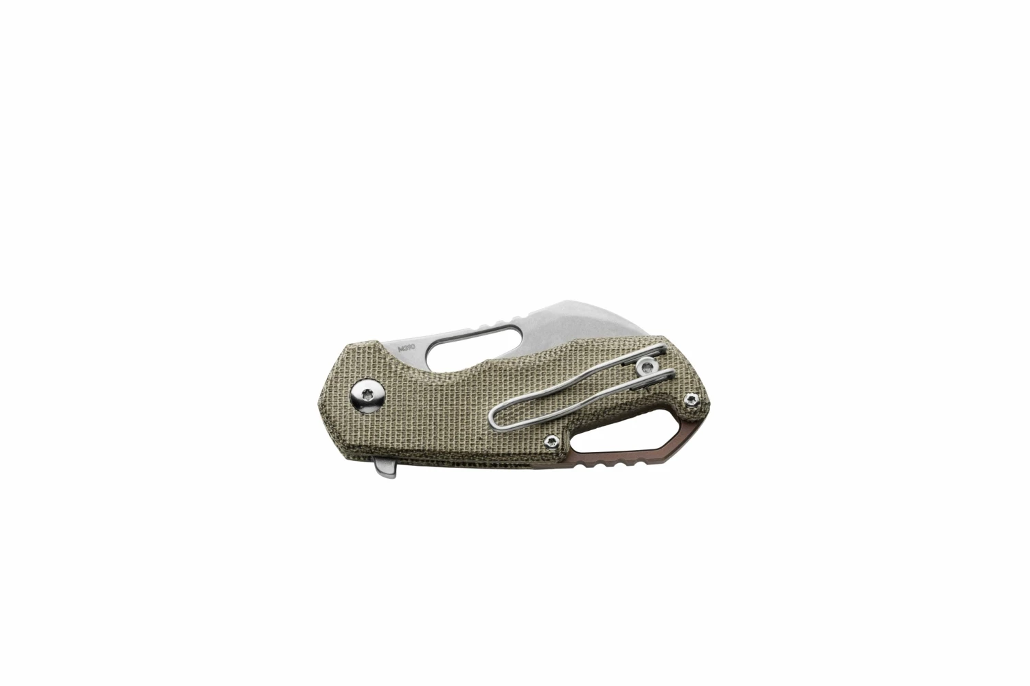 MKM Isonzo M390 Green Micarta Hawkbill 4 MKM Isonzo M390 Green Micarta Hawkbill - Image 2