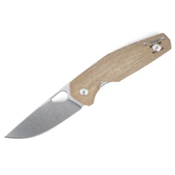 Giantmouse ACE Nimbus V2 Natural Canvas Micarta 11 Giantmouse ACE Nimbus V2 Natural Canvas Micarta -KNIFE LOUNGE Sales natnimbusv2profile1 1160x