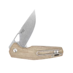 Giantmouse ACE Nimbus V2 Natural Canvas Micarta 15 Giantmouse ACE Nimbus V2 Natural Canvas Micarta -KNIFE LOUNGE Sales natnimbusv2profile5 1160x