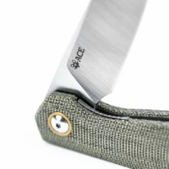 GiantMouse ACE Sonoma V2 - Green Canvas Micarta -KNIFE LOUNGE Sales profilenew 11 1160x