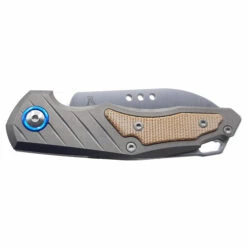 MKM Root Titanium Natural Micarta -KNIFE LOUNGE Sales root 1k3wttpljrroht