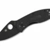 Spyderco Ambitious Lightweight Black Blade PlainEdge 1 Spyderco Ambitious Lightweight Black Blade PlainEdge -KNIFE LOUNGE Sales spyderco ambitious lightweight black blade plainedge 01sp1215