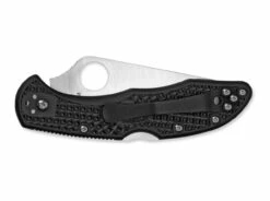 Spyderco Delica 4 Lightweight Black Plain -KNIFE LOUNGE Sales spyderco delica 4 lightweight black plain 01sp035 2