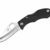 Spyderco Ladybug Black Plain 1 Spyderco Ladybug Black Plain -KNIFE LOUNGE Sales spyderco ladybug 3 black plain 01sp573