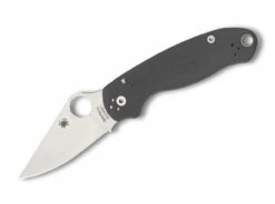Front Page 3 Spyderco Para 3 Dark Gray Maxamet