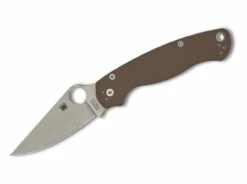 Spyderco Para Military 2 Sprint Run Brown G10 CPM-15VÂ
