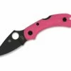 Spyderco Dragonfly 2 Lightweight Pink 1 Spyderco Dragonfly 2 Lightweight Pink -KNIFE LOUNGE Sales spydercodragonflypinkblack