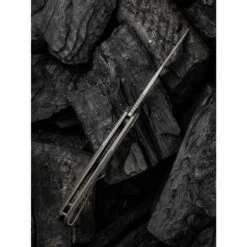 WE Knife Snick Gray Titanium Handle & Dark Green Micarta Inlay -KNIFE LOUNGE Sales we knife snick cpm 20cv stahl stonewashed titan mit micarta inlay grau dunkelgruen 3